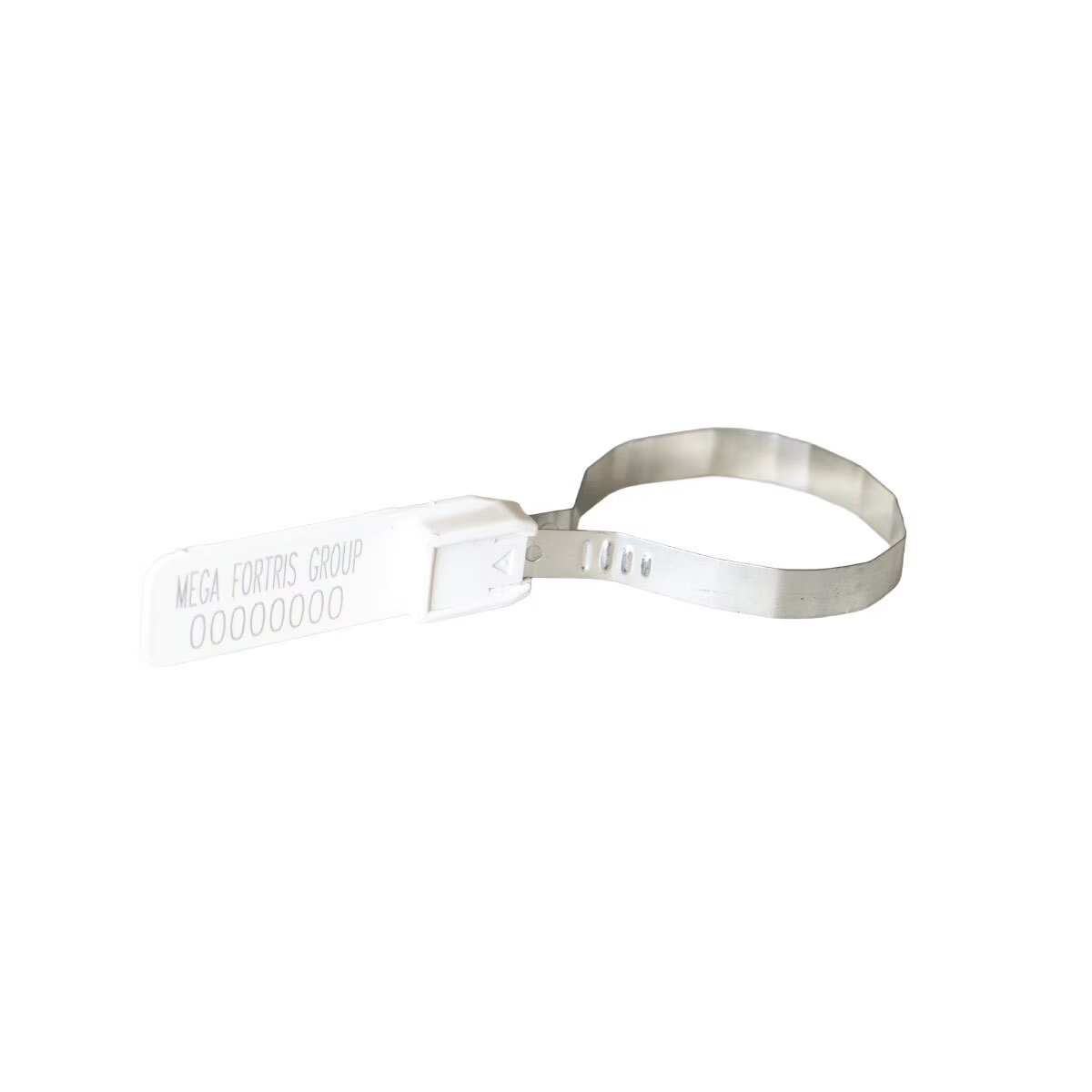 Domino Steel Strap Seal White | Pack of 100
